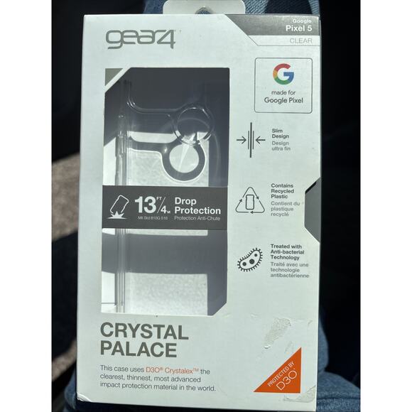 Gear4 Other - Gear4 Crystal Palace Cell Phone Case for Google Pixel 5 CLEAR D30